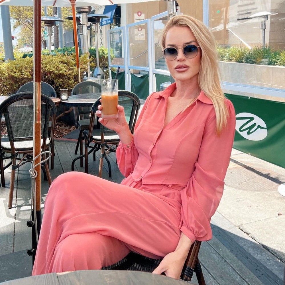 Muave pant set - Fashion Nova - M